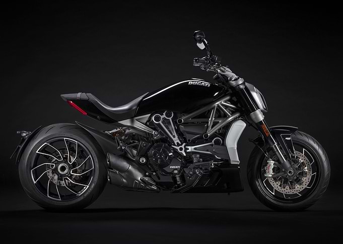 Black Ducati Motorcycle