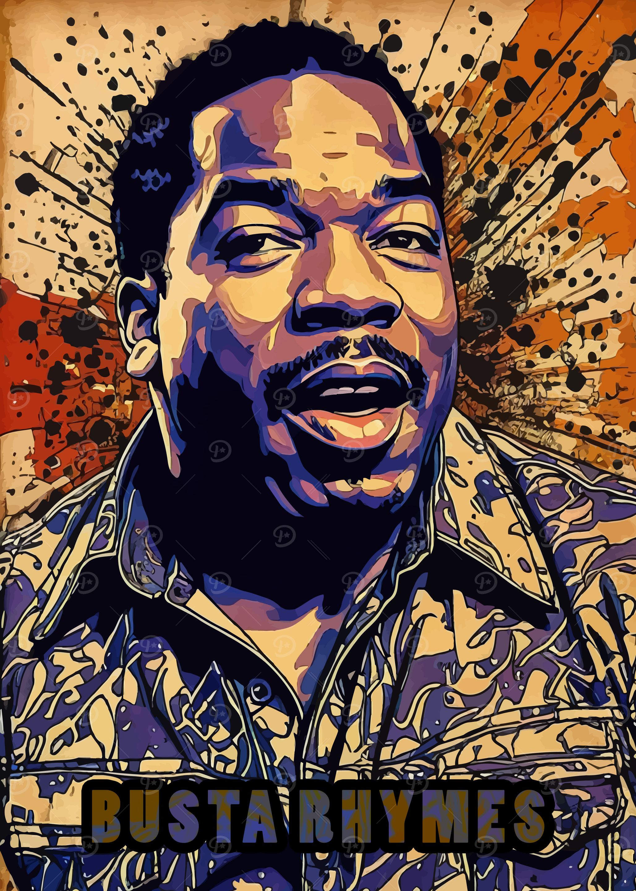 Busta Rhymes Portrait