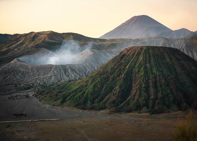 Volcanic Landscape at Mt. Bromo