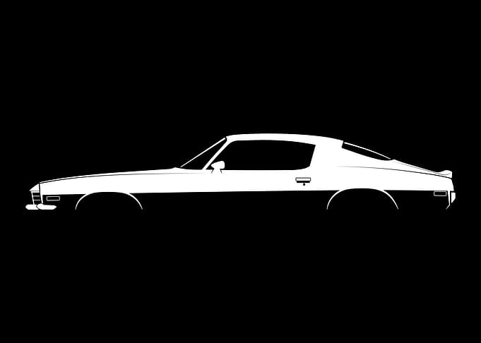 Camaro Z28 (1972) Silhouette
