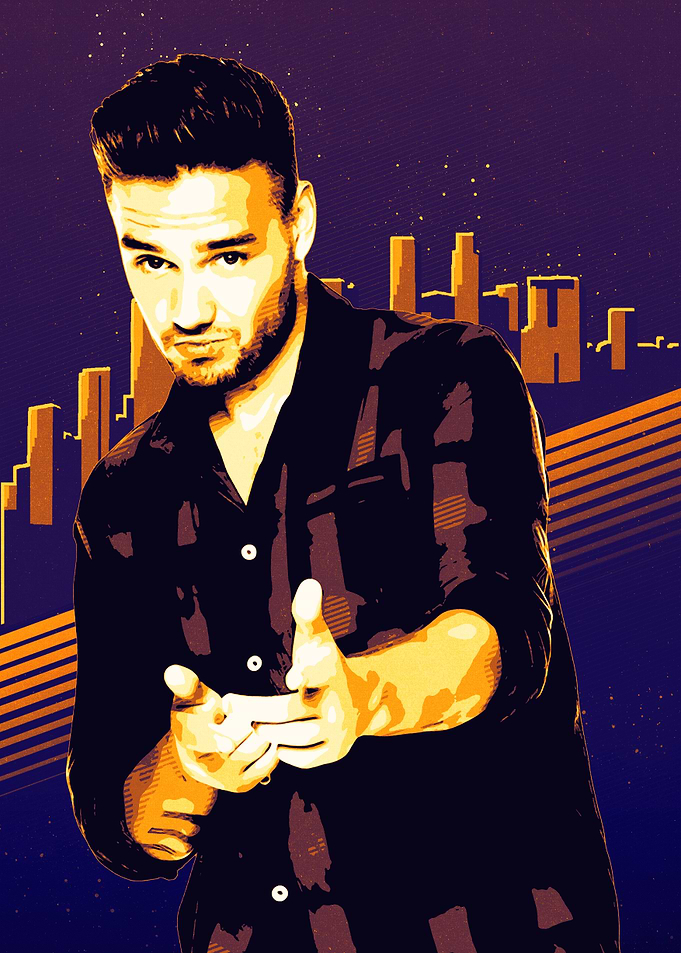 Liam Payne Pop Art Portrait