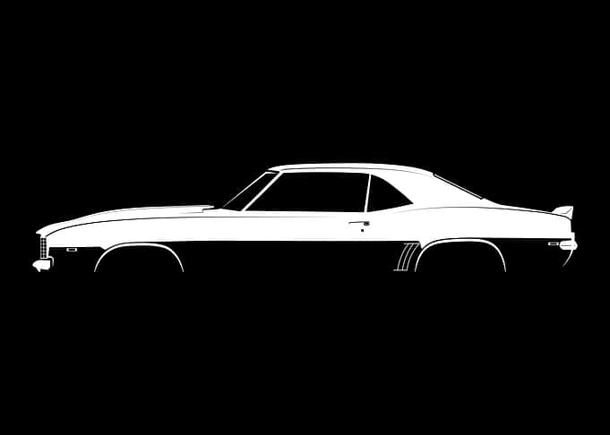 Camaro Z28 (1969) Silhouette