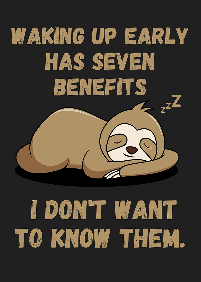 Sloth Sleep Quote