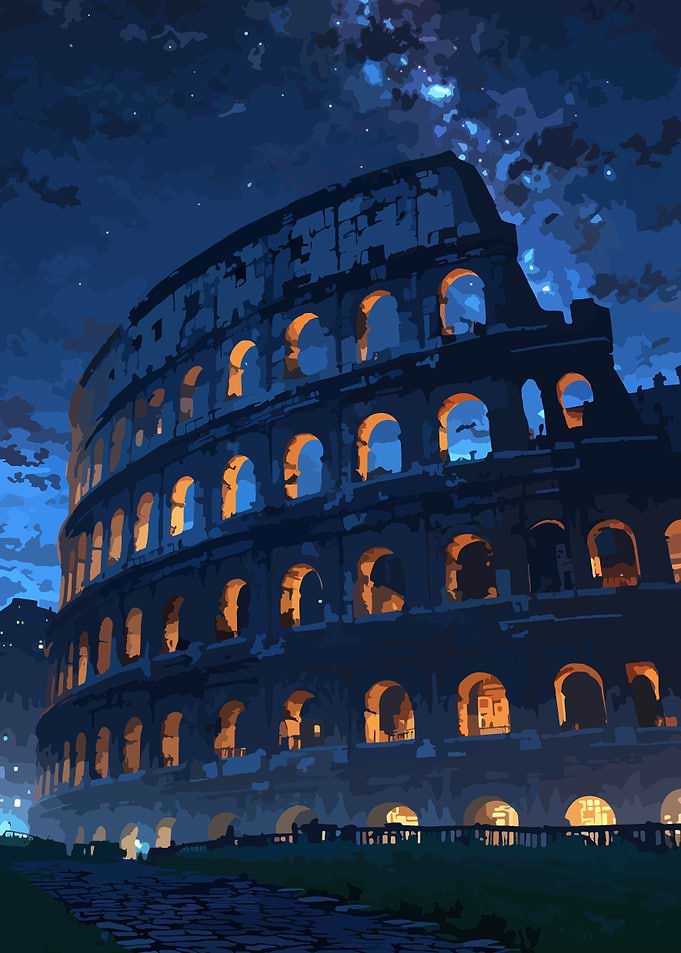 Colosseum Night