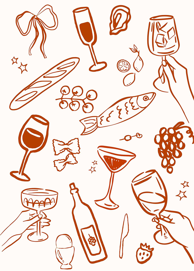 Food and Drink Illustration