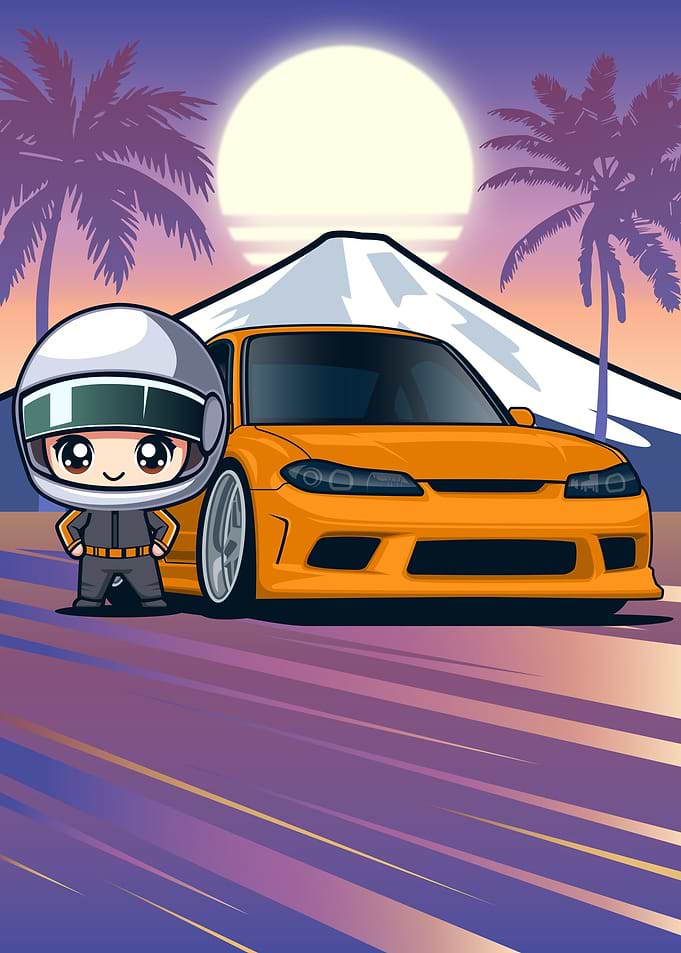 Nissan SIlvia Anime Racer