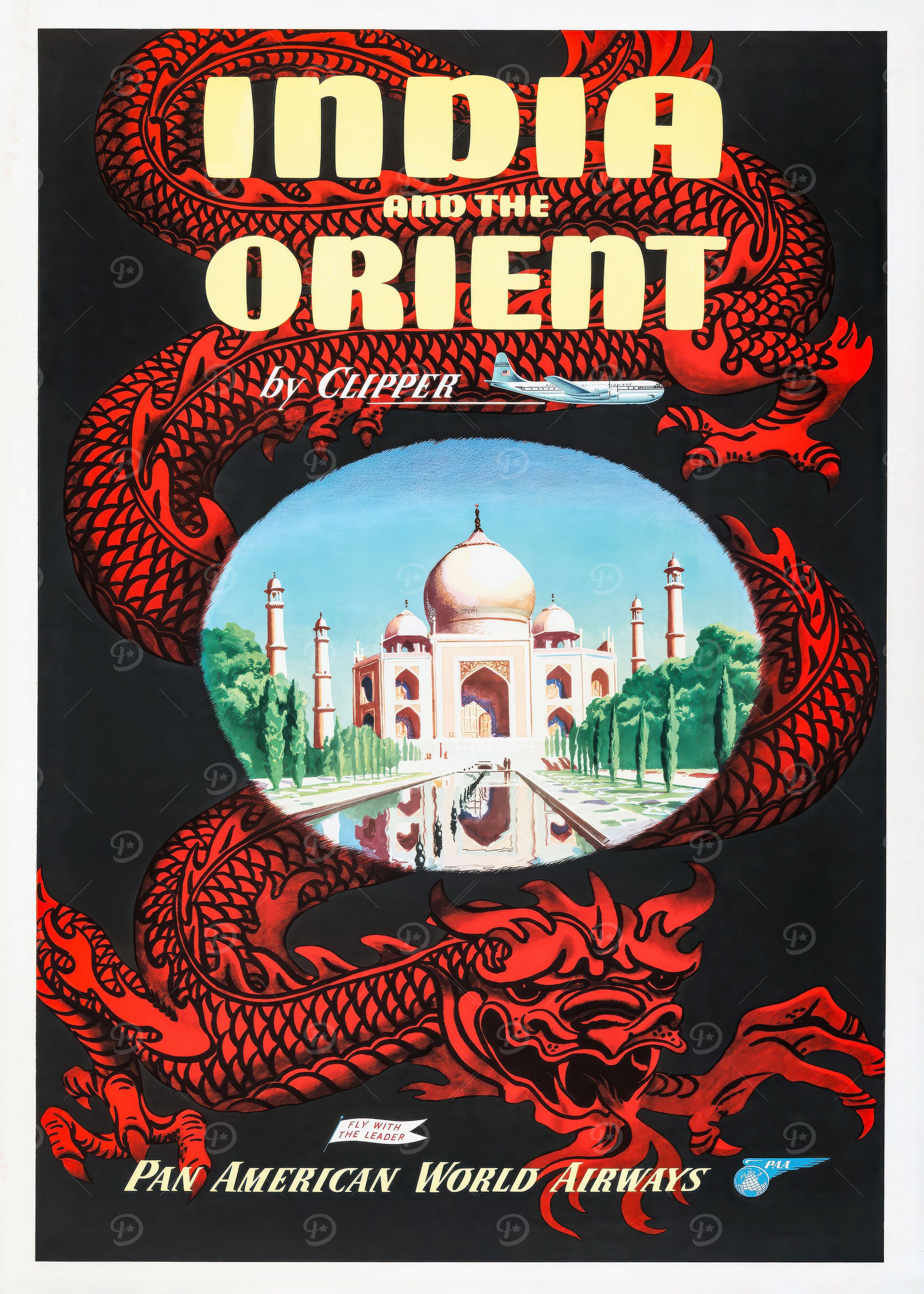 India and the Orient by Clipper
