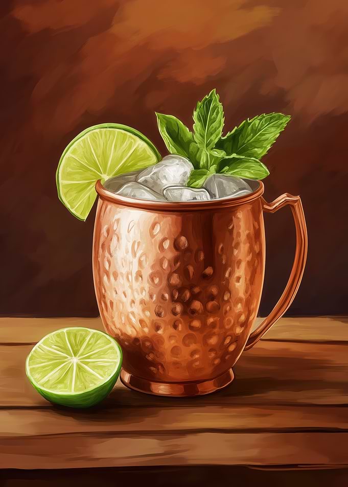 Copper Moscow Mule Mug