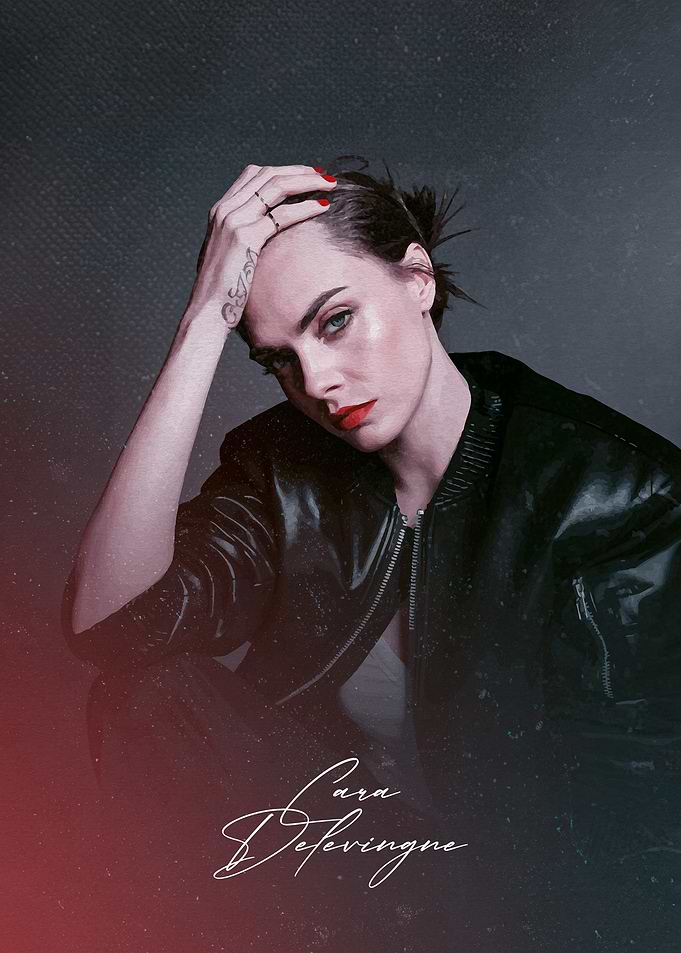 Cara Delevingne Portrait