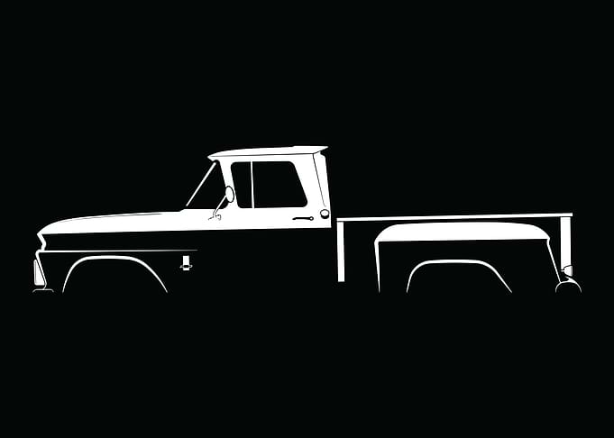 C10 Stepside (1963) Silhouette