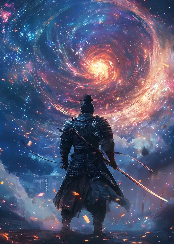 Samurai and Cosmic Vortex