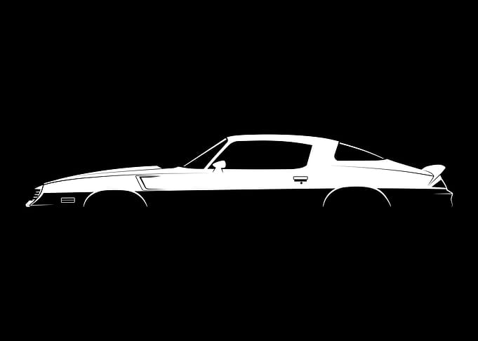 Camaro Z28 (1980) Silhouette