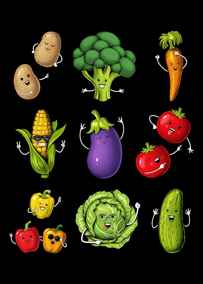 Funny Vegetables