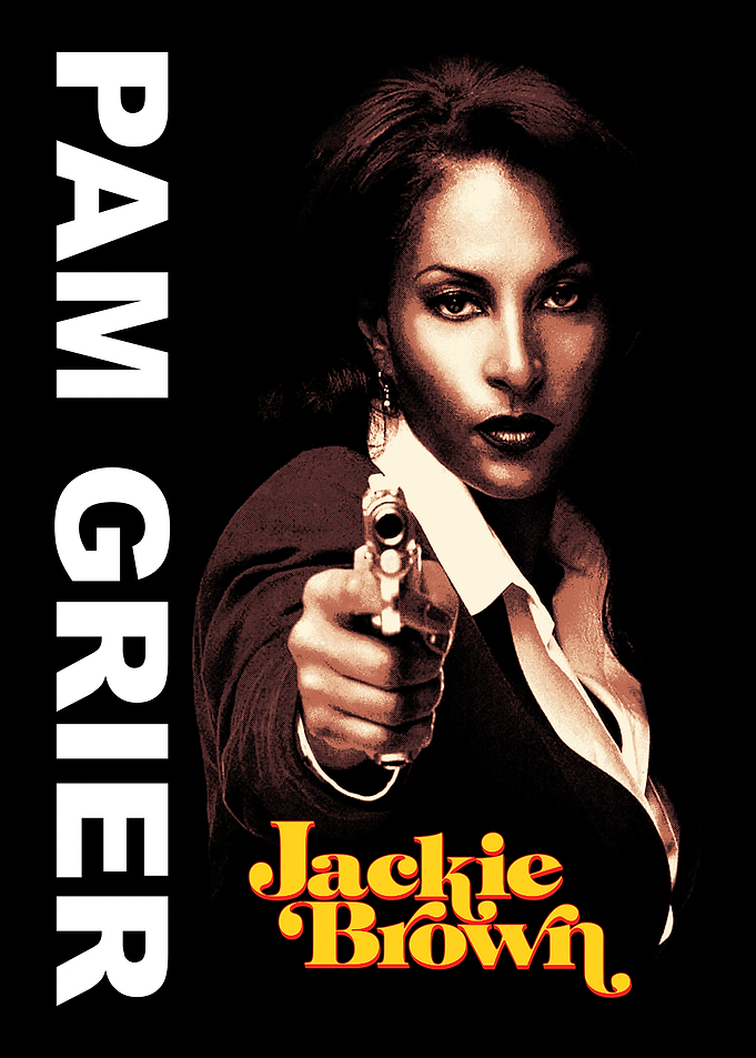 Pam Grier Jackie Brown Movie Poster