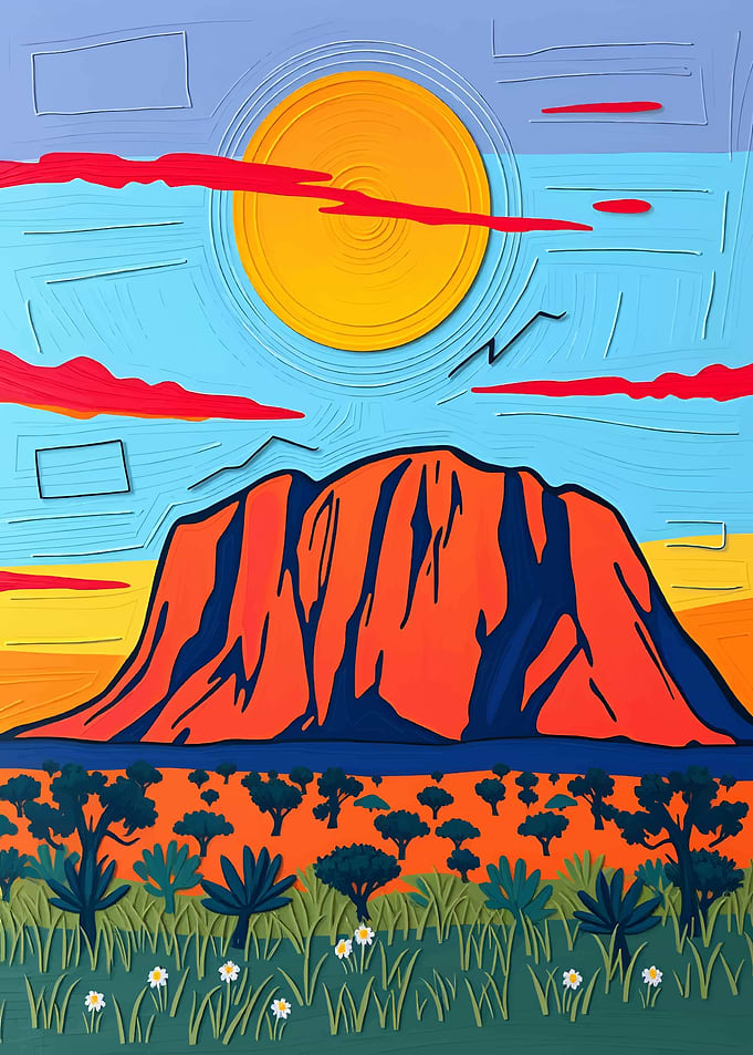 Uluru Sunset