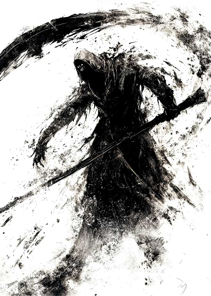 Grim Reaper with Scythe