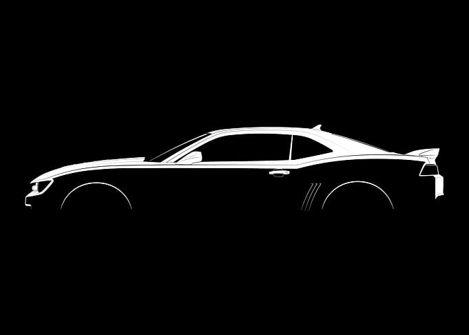 Camaro Z28 (2014) Silhouette