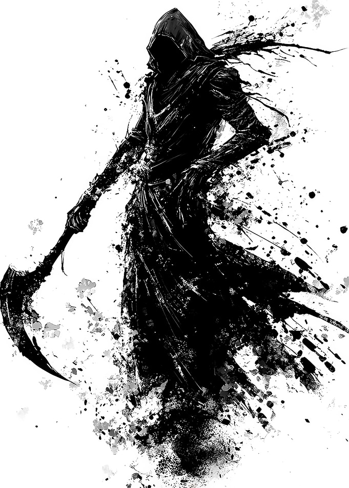 Grim Reaper with Scythe