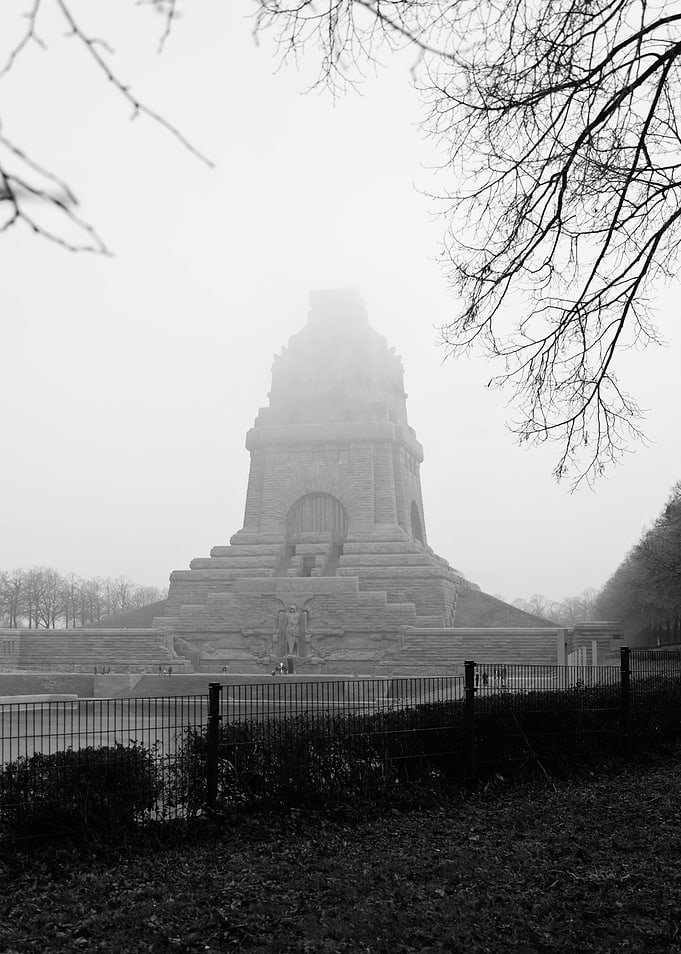 Monument in Fog
