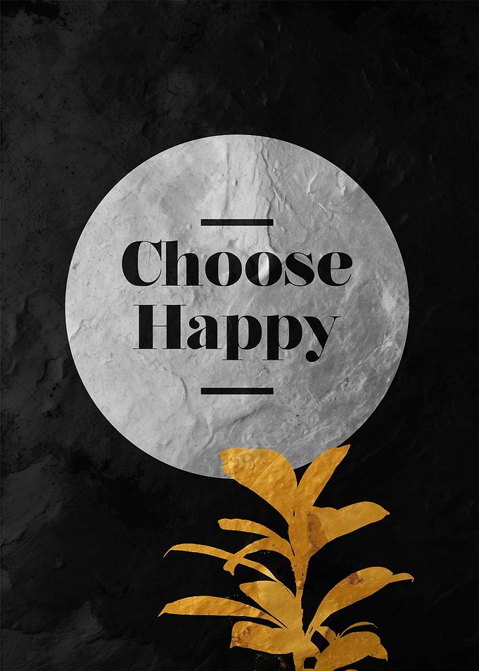 Choose Happy Wall Art