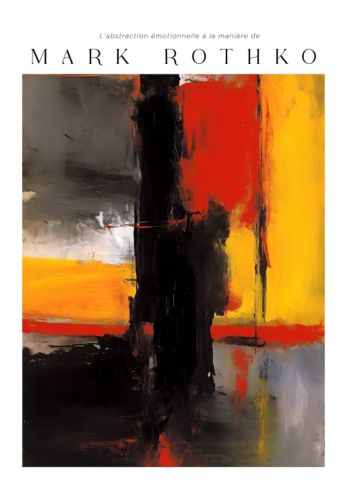 Mark Rothko Abstract Painting