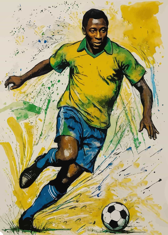 Pele Watercolor