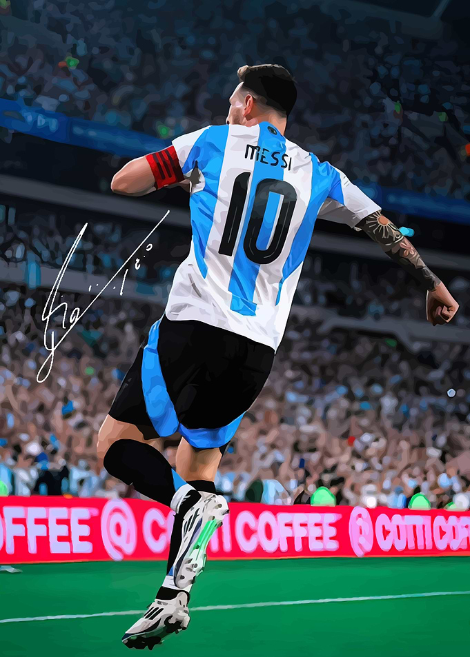 Messi Goal Celebration