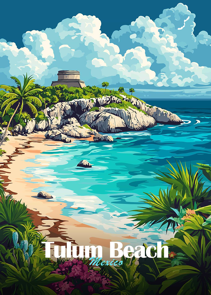 Tulum Beach, Mexico
