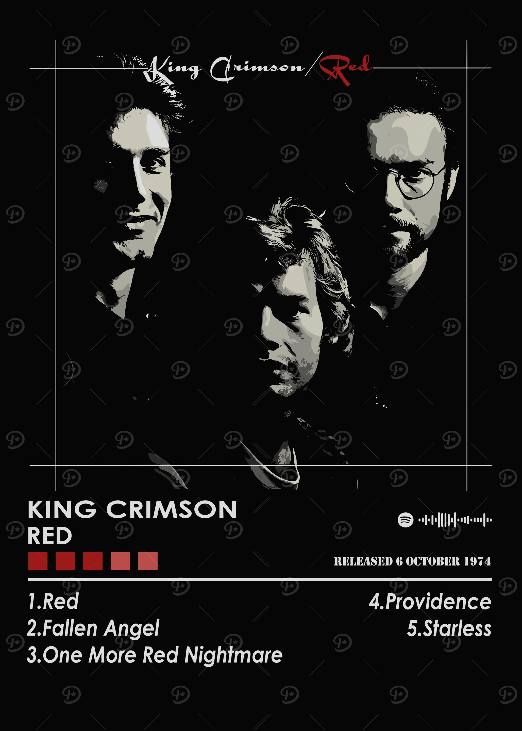 King crimson Posters Online - Shop Unique Metal Prints, Pictures