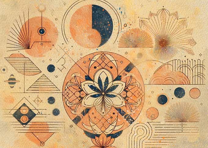 Abstract Geometric Art