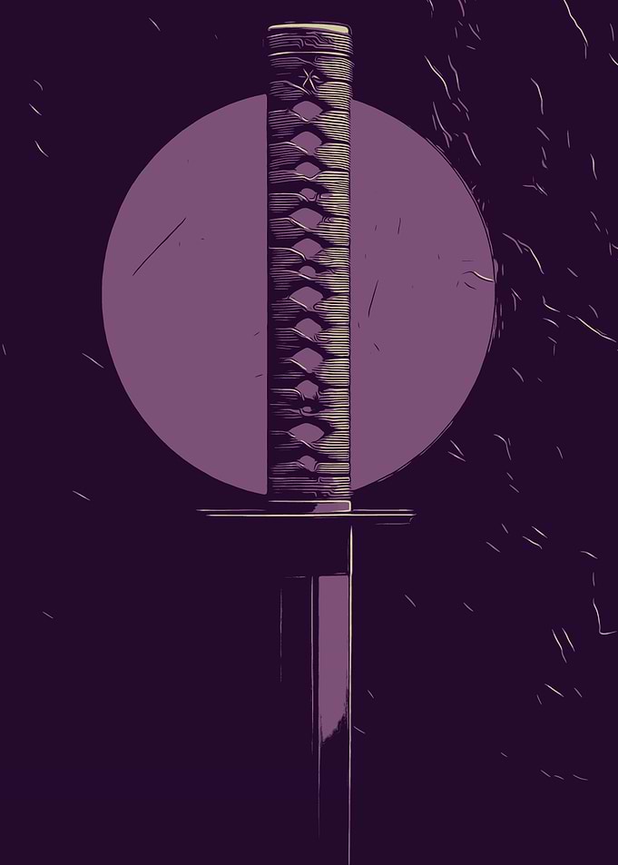 Samurai Sword Artwork