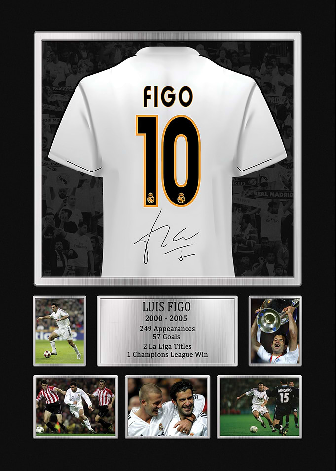 Luis Figo Real Madrid Jersey