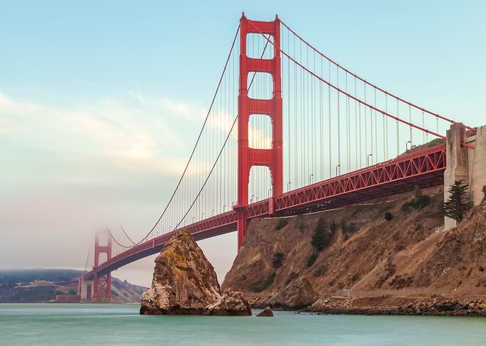 Golden Gate Bridge Sunset