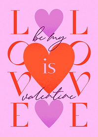 Love is Love Valentines Day Poster