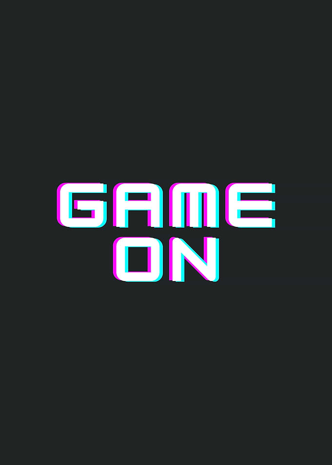 Game On Glitch Text