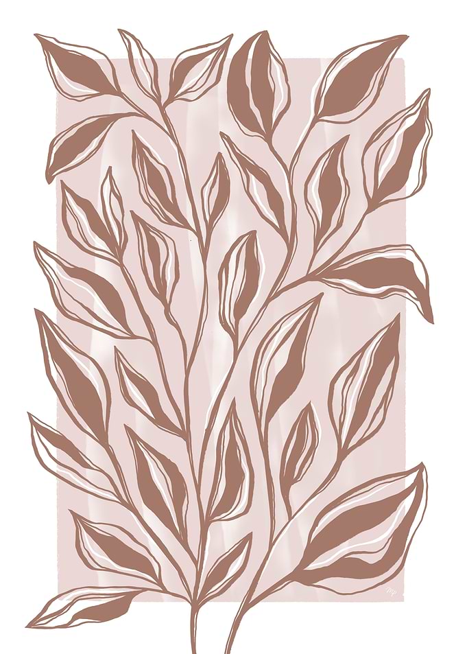 Mocha Botanical Plant