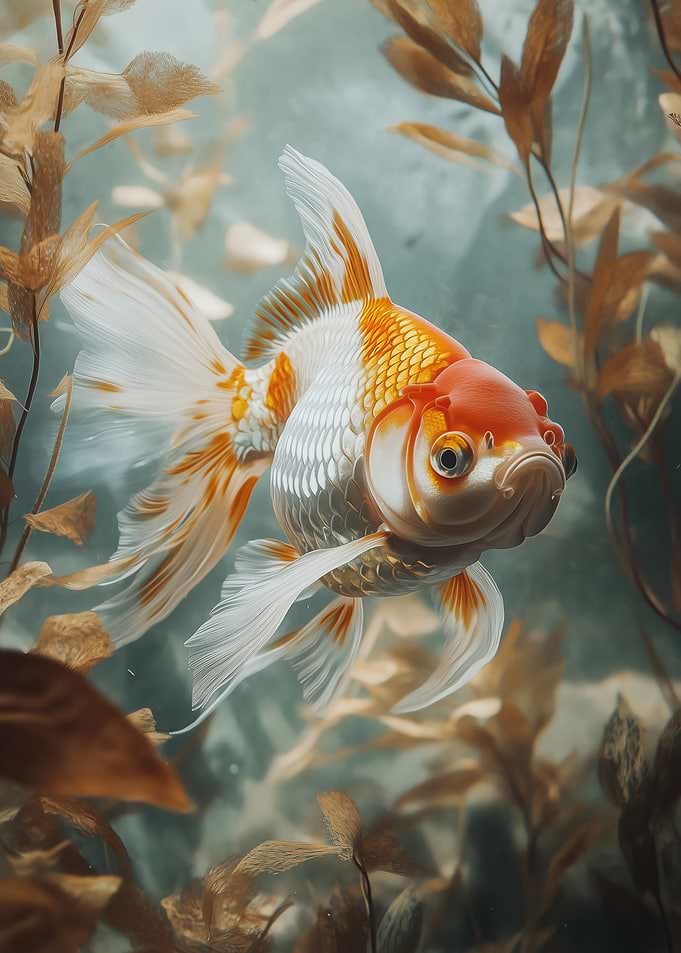 Goldfish in Aquarium