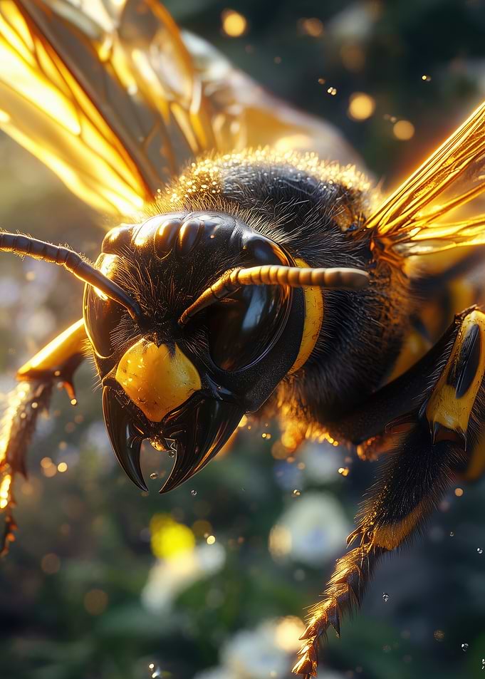 Close-up Wasp