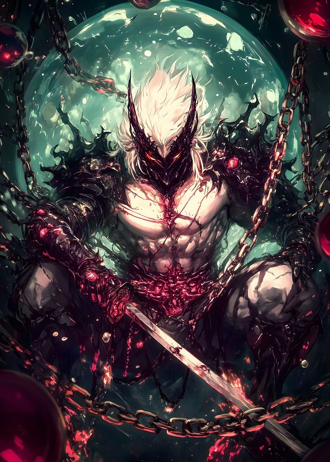 Chained Demon Warrior