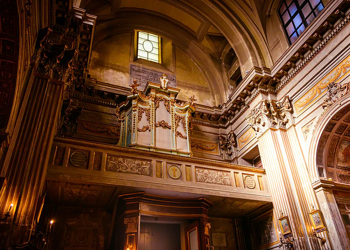 Architecture of Basilica in Rome
