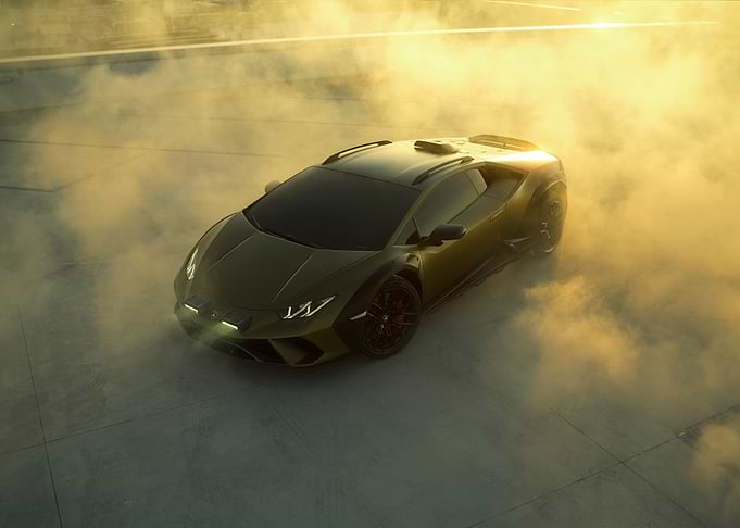 Lamborghini Huracan Drifting