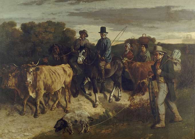 Rural Landscape with Travelers