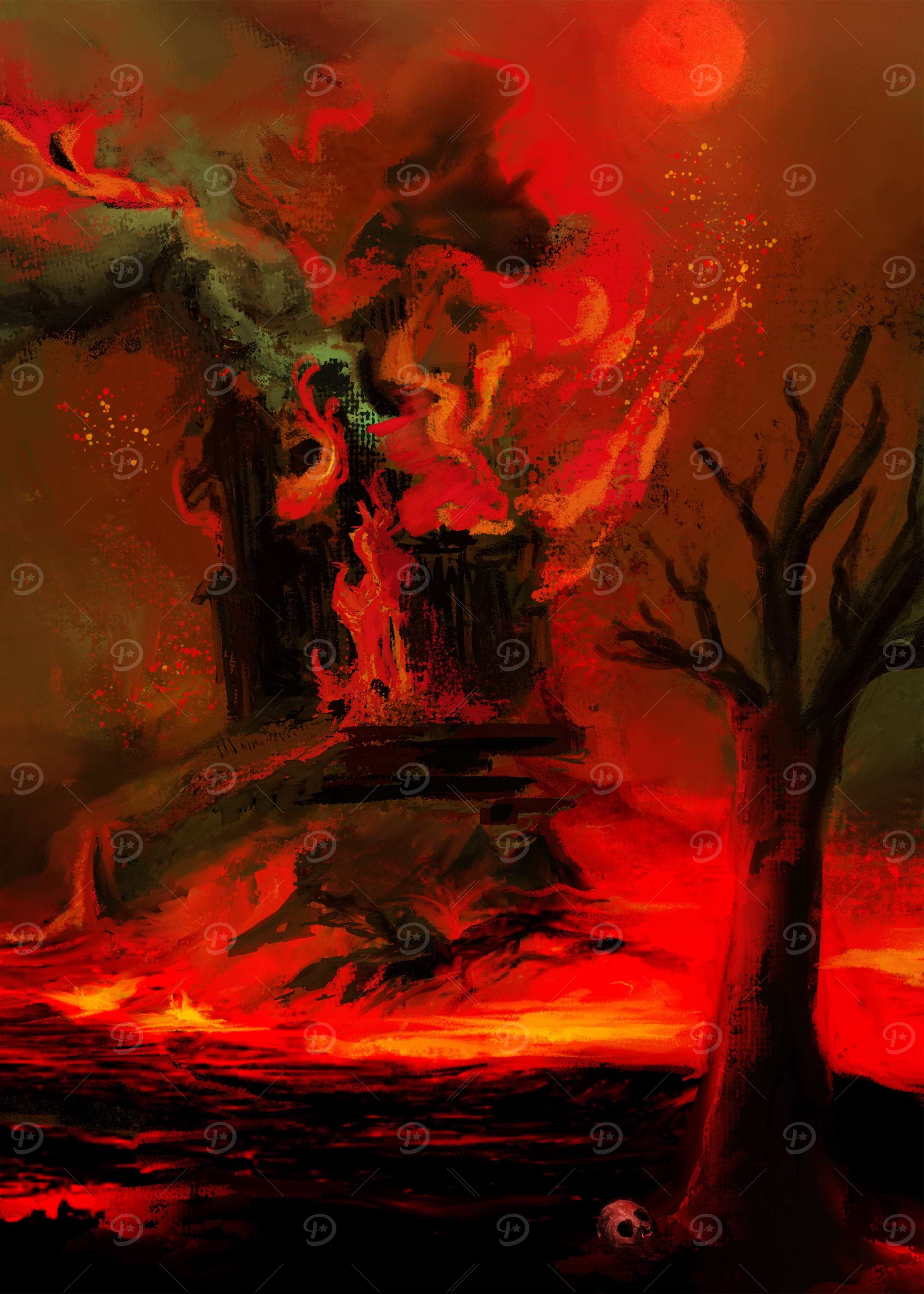 Burning Tower