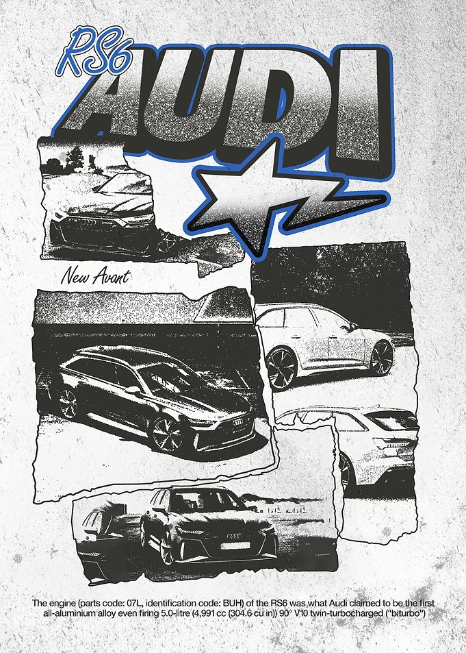 Audi RS6 Avant Grunge Style