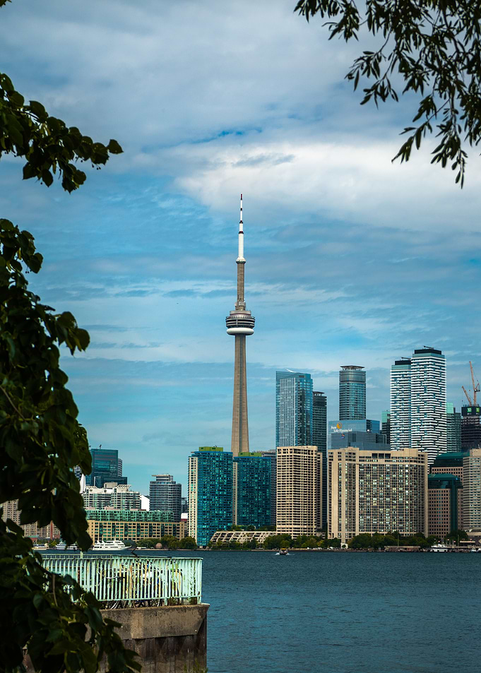 Toronto Skyline with CN Tower