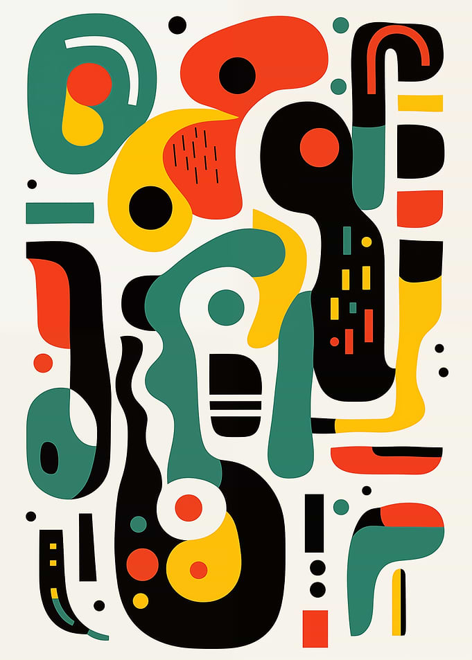 Abstract Geometric Art
