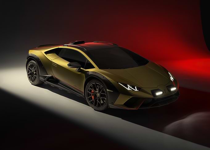 Gold Lamborghini Huracan