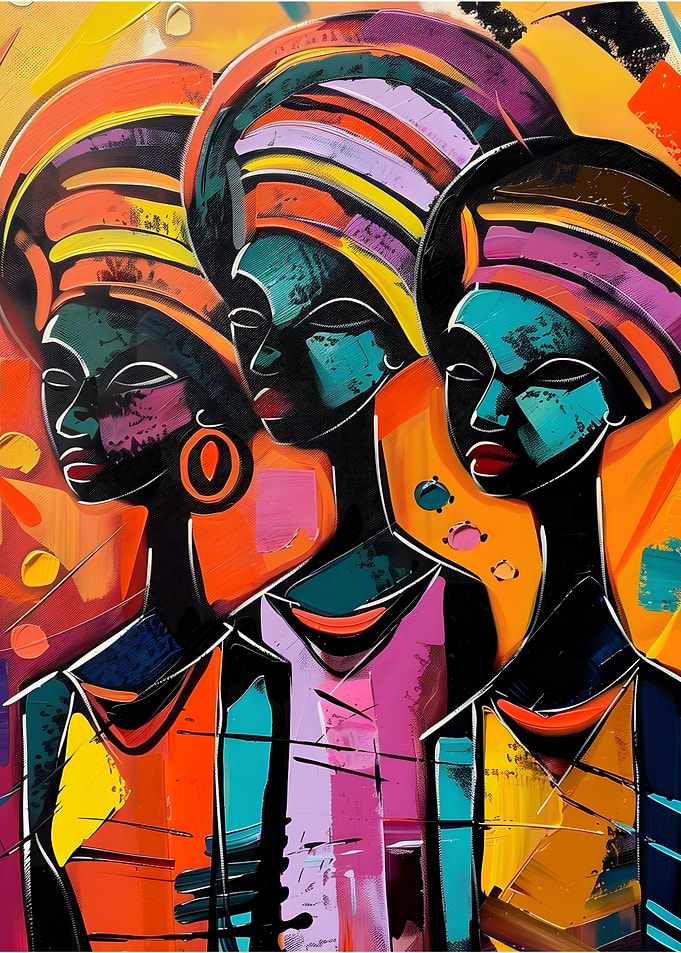 African Women Portrait