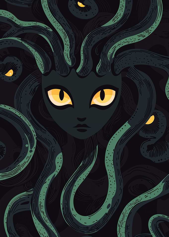 Medusa Illustration