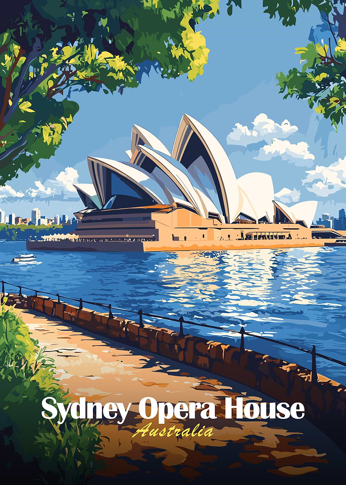 Sydney Opera House Poster